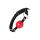 Anonymo gag, TPR, red, 64 cm