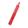 Anonymo collar, PU leather, red - 10