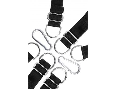 Anonymo Sex swing, Velour, black - 7