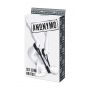 Anonymo fixing sling, PU leather, black, 145 cm - 2
