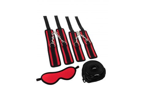 Anonymo bandage set, polyester, red