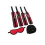 Anonymo bandage set, polyester, red - 2