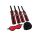 Anonymo bandage set, polyester, red