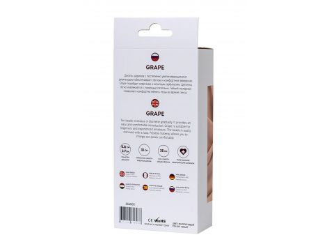 Kuleczki analne stopniowane ToDo Grape fioletowe - 4