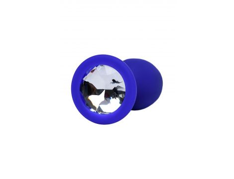 Korek analny miniaturowy ToDo Brilliant Blue niebieski 7 cm wodoodporny - 2