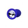 Korek analny miniaturowy ToDo Brilliant Blue niebieski 7 cm wodoodporny - 3