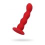 Dildo analne małe faliste czerwone Favorite ToDo z przyssawką - 2