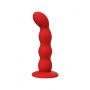 Dildo analne małe faliste czerwone Favorite ToDo z przyssawką - 8