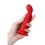 Dildo analne małe faliste czerwone Favorite ToDo z przyssawką - 4