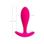 Mały korek analny ToDo Hub różowy wodoodporny 7 cm - 7