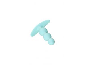 ToDo by Toyfa Anal plug Triple, silicone, mint, 10.5 cm, O 2.4 cm