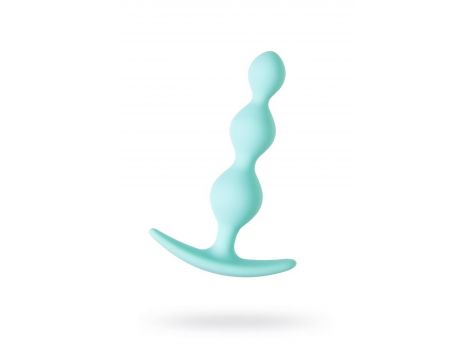 ToDo by Toyfa Anal plug Triple, silicone, mint, 10.5 cm, O 2.4 cm - 2
