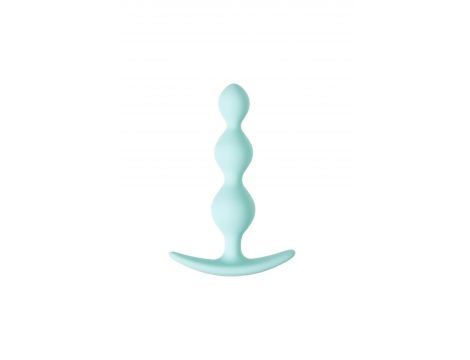 ToDo by Toyfa Anal plug Triple, silicone, mint, 10.5 cm, O 2.4 cm - 5