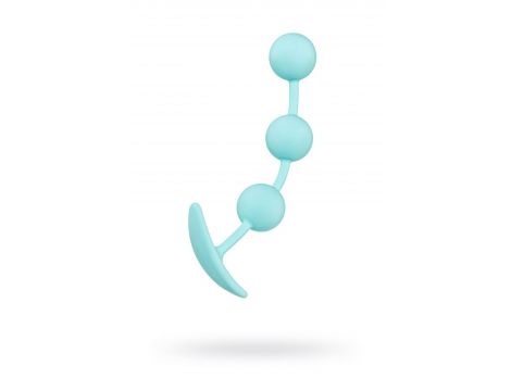 ToDo by Toyfa Anal plug Triplex, silicone, mint, 15 cm, O 2.5 cm - 6
