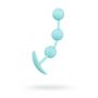 ToDo by Toyfa Anal plug Triplex, silicone, mint, 15 cm, O 2.5 cm - 7