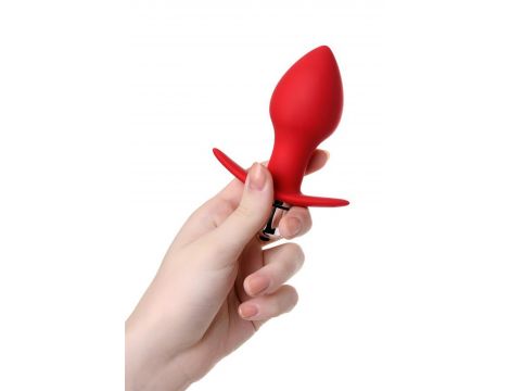 ToDo Glam Red Anal Vibro Plug - 5