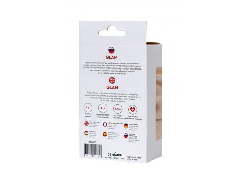 ToDo Glam Red Anal Vibro Plug - 8