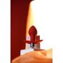 ToDo Glam Red Anal Vibro Plug - 4