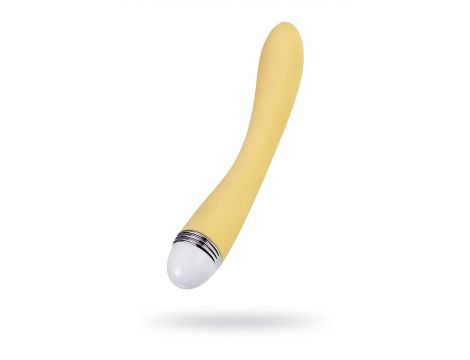 Wibrator punktu G Flovetta Calla silikonowy żółty USB 22 cm - 3
