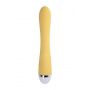 Wibrator punktu G Flovetta Calla silikonowy żółty USB 22 cm - 6