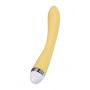 Wibrator punktu G Flovetta Calla silikonowy żółty USB 22 cm - 5