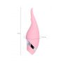 Multifunctional erogenous zone stimulator Flovetta by Toyfa DAHLIA, silicone, pink, 14 cm - 10