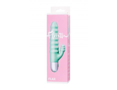 Wibrator Relief Flovetta Flax miętowy silikonowy 17,5 cm - 10