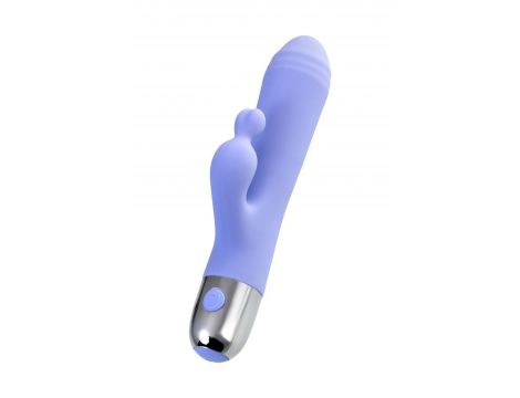 Wibrator króliczek Flovetta Crocus silikonowy fioletowy 17.5 cm USB - 7