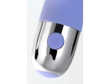 Wibrator króliczek Flovetta Crocus silikonowy fioletowy 17.5 cm USB - 12