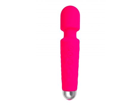 Masażer wibrujący Flovetta Peony silikonowy różowy USB 20.5 cm - 3