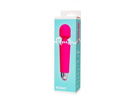 Masażer wibrujący Flovetta Peony silikonowy różowy USB 20.5 cm - 6