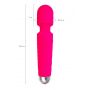 Masażer wibrujący Flovetta Peony silikonowy różowy USB 20.5 cm - 5