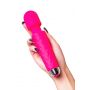 Masażer wibrujący Flovetta Peony silikonowy różowy USB 20.5 cm - 3