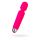 Masażer wibrujący Flovetta Peony silikonowy różowy USB 20.5 cm