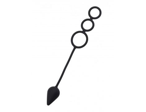 EROTIST Butt plug with an erection ring (M) - 3