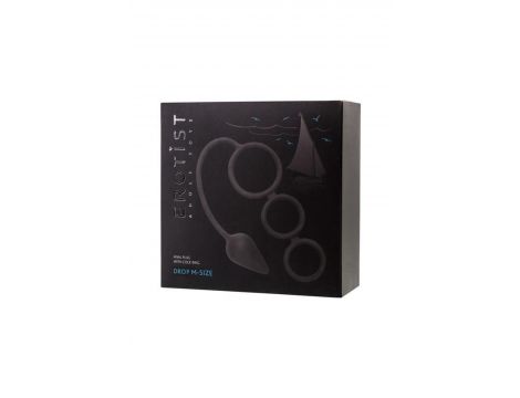 EROTIST Butt plug with an erection ring (M) - 2