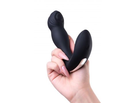 Prostate vibration stimulator with remote control Erotist Mounto, silicone, 13.2 cm - 8