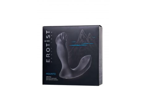 Prostate vibration stimulator with remote control Erotist Mounto, silicone, 13.2 cm - 9
