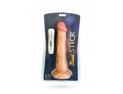 Wibrator realistyczny RealStick Nude TOYFA 22.5 cm 7 trybów - 2