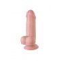 Dildo realistyczne My Babe by RealStick cieliste TPE 17 cm - 6