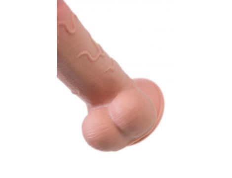 Dildo realistyczne My Babe by RealStick cieliste TPE 18 cm - 7