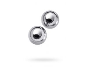 Vaginal balls Metal by TOYFA, metal, silver, O 2.5 cm