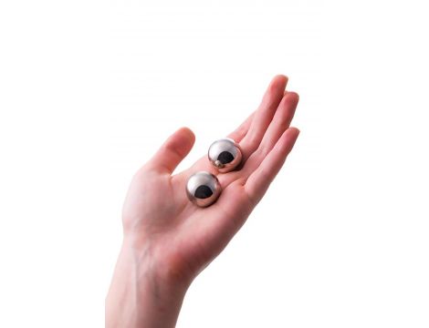 Vaginal balls Metal by TOYFA, metal, silver, O 2.5 cm - 3