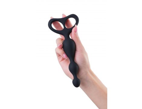 TOYFA POPO Pleasure Anal Beads Black - 4