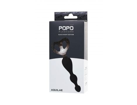 TOYFA POPO Pleasure Anal Beads Black - 7