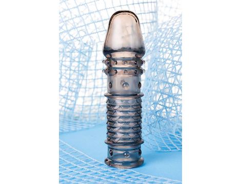 Przedłużka powiększająca XLover ToyFa transparentna czarna 13.5 cm - 3