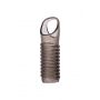 ToyFa XLover, Penis sleeve, for enlargement, TPE, transparent black, 11 cm - 2