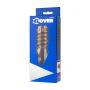 ToyFa XLover, Penis sleeve, for enlargement, TPE, transparent black, 10,5 cm - 4