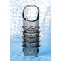 ToyFa XLover, Penis sleeve, for enlargement, TPE, transparent black, 10,5 cm - 7