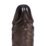 ToyFa XLover, Penis sleeve, for enlargement, TPE, transparent black, 15,5 cm - 13